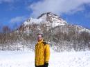 Michael and the volcano * 600 x 450 * (161KB)
